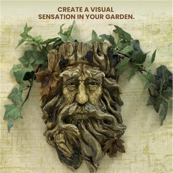 'Old Man' Tree Hanging Planter - Yard Decorations - Whimsical Tree Sculpture - Picture 7 of 8